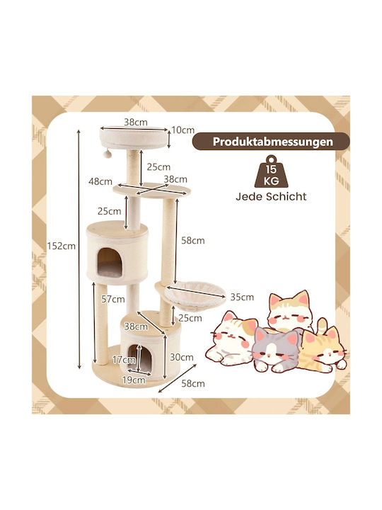 Costway Scratching Post Cat Trees