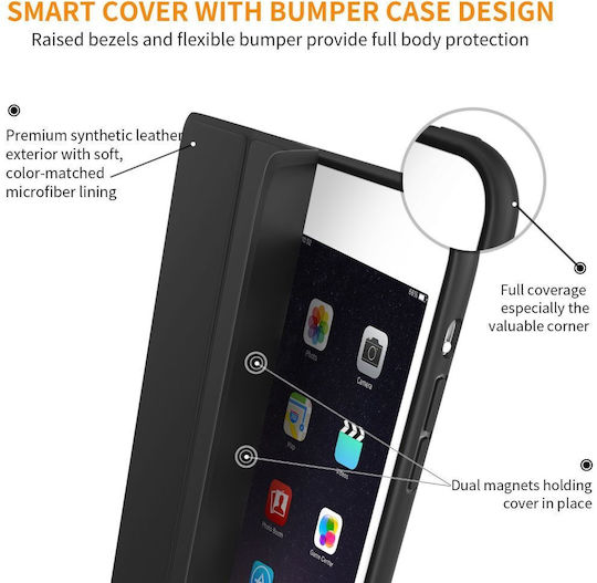 Tech-Protect Flip Cover Gri (iPad 10, iPad 11)