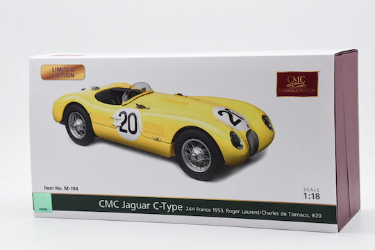Cmc 1/18 Jaguar C-type 24h France 1953 #20 M-194