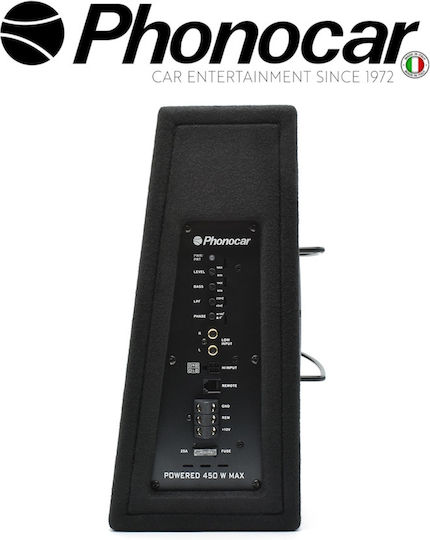 Phonocar Autoamplificat Subwoofer Auto 600W RMS cu Carcasă