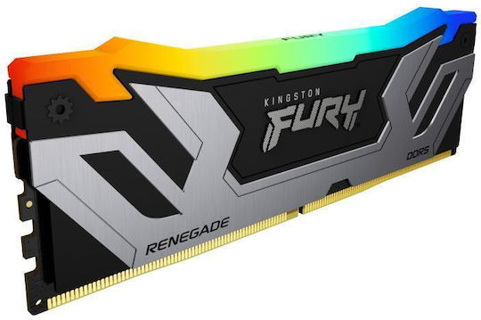 Kingston Fury Renegade RGB DDR5 με Module 1x24GB και Ταχύτητα 8400 για Desktop