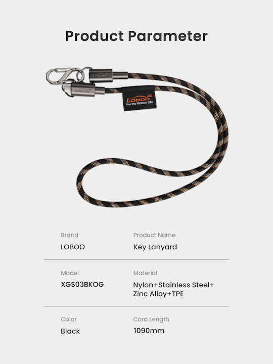 Muli-funvtional Charging Key Lanyard