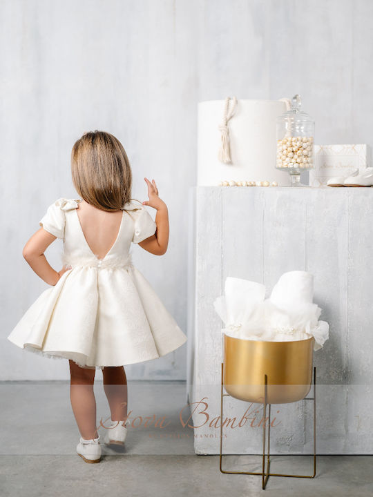 Stova Bambini Ecru Rochie de Botez