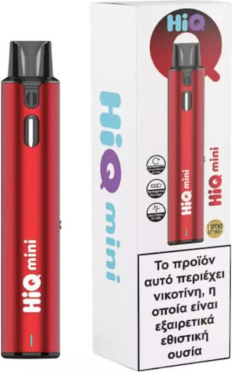 HiQ Mini Pod Kit 2ml με Ενσωματωμένη Μπαταρία 650mAh Red