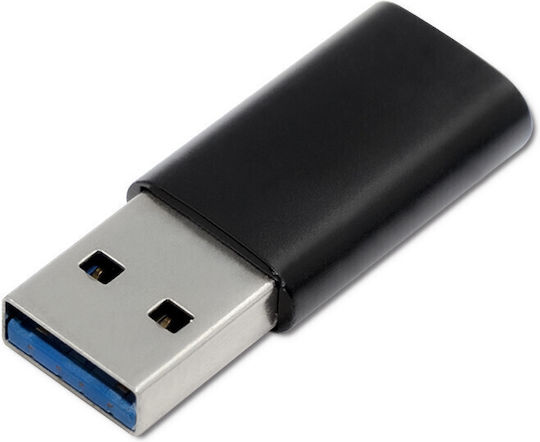 Qoltec Convertor USB-C masculin în USB-C masculin 1buc 50583