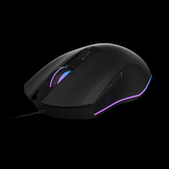 Gamdias HERMES E6 Elite Combo Σετ Gaming Μηχανικό Πληκτρολόγιο με Gamdias διακόπτες και RGB φωτισμό & Ποντίκι (International English)