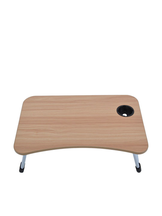 Felhome Lemnos Dreptunghiular Tavă de Pat în Culoare Maro 60x40x26cm FELEK7129222 1buc