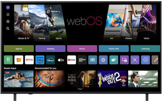 LG Смарт Телевизор 65" 4K UHD Direct LED 65UA74003LB HDR (2025)