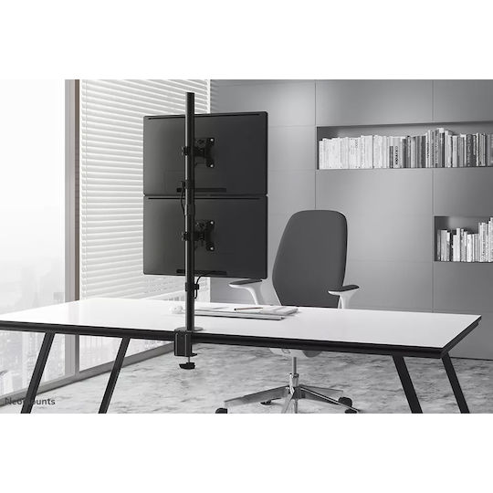 Neomounts Βάση Γραφείου για 2 Οθόνες έως 32" (FPMA-D550DVBLACK)