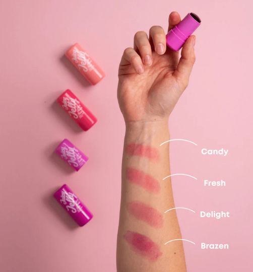 W7 Cosmetics Stick Rouge Jelly Lip & Cheek Stain Brazen 6gr