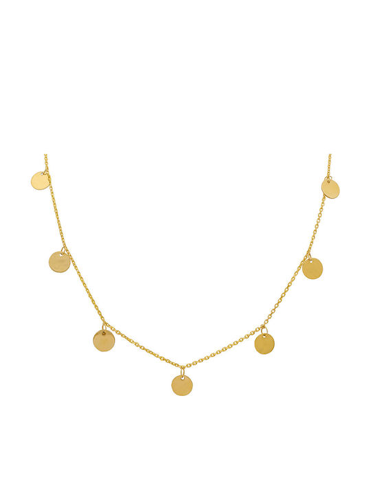 Savvas Design Κολιέ από Χρυσό 14Κ