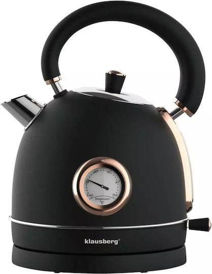 Klausberg Βραστήρας 1.8lt 1850W Μαύρος