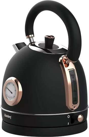 Klausberg Βραστήρας 1.8lt 1850W Μαύρος