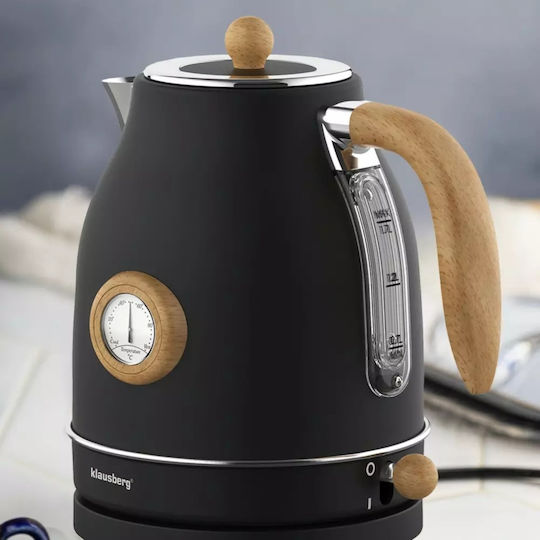 Klausberg Βραστήρας 1.7lt 1850W Μαύρος