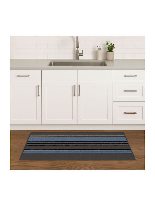 Ankor Kitchen Mat Runner 70x140cm 847303 Gray Blue Ankor Kitchen Mat Runner 70x140cm 847303 Gray Blue