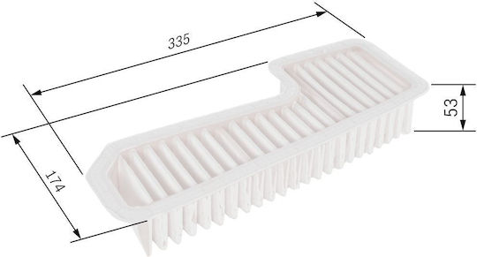 Bosch Air Filter F 026 400 158