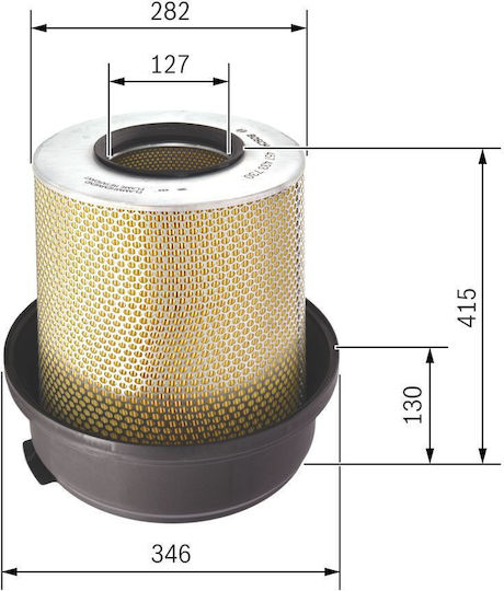 Filtru De Aer Bosch 1 457 433 730