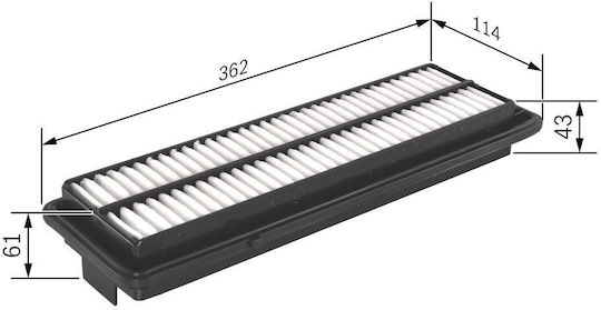 Bosch Air Filter F 026 400 232
