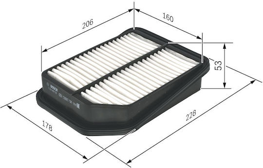 Bosch Car Air Filter F 026 400 125