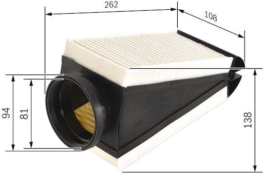 Bosch Car Air Filter F 026 400 497