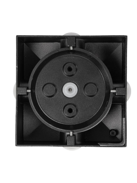 kelvo Arkos Стенно Външно Спот Осветление LED IP65 8W с Топло бяло Светлина 14x5.5x14εκ.