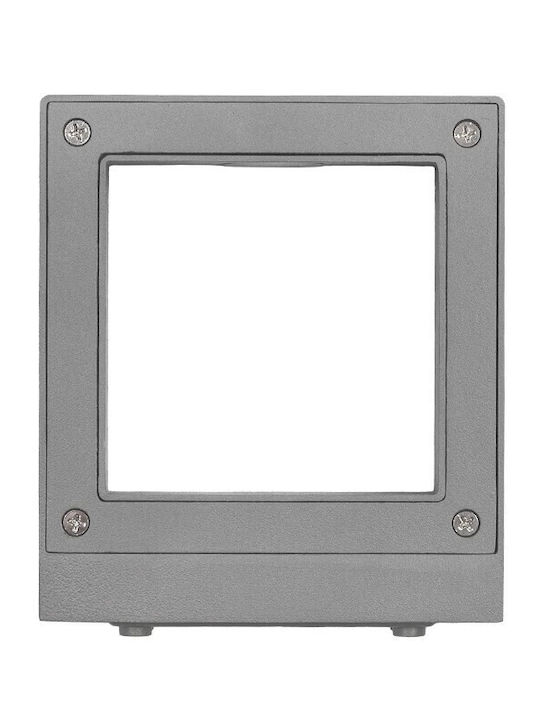 kelvo Aura Стенно Външно Спот Осветление LED IP65 7W с Топло бяло Светлина 15x12.5x4.5εκ.