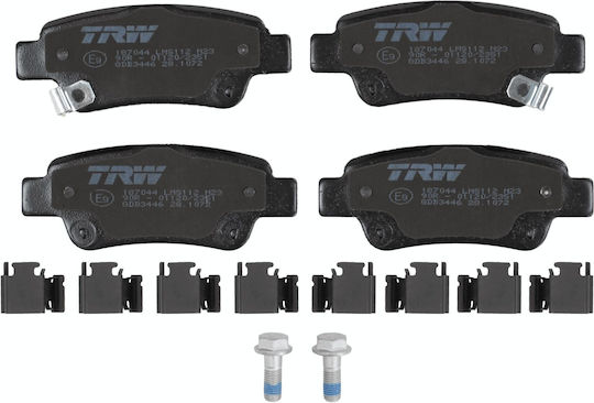 Trw Gdb3446 Brake Pad Set Disc Brake