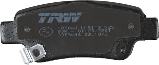 Trw Gdb3446 Brake Pad Set Disc Brake