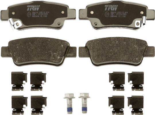 Trw Gdb3446 Brake Pad Set Disc Brake