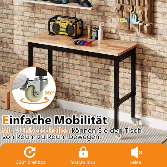 Costway Bank Belastbarkeit 1100kg 122x51x74cm 1Stück TL35854NA