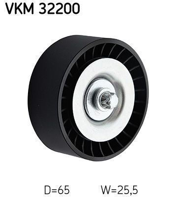 Guide Drive Roller Transmission Belt Skf Vkm 32200