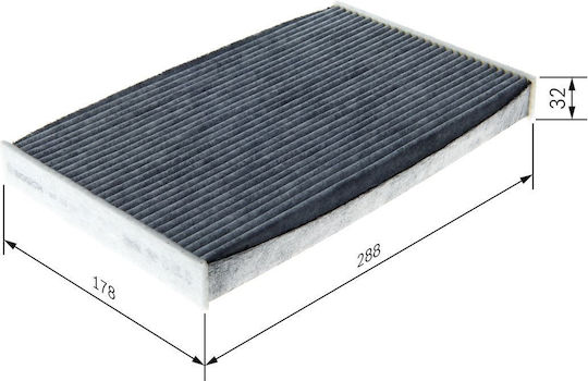 Bosch Auto Innenraumluftfilter Aktivkohle