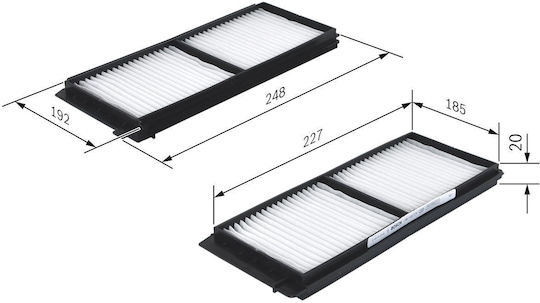 Bosch Car Cabin Air Filter 1 987 432 275