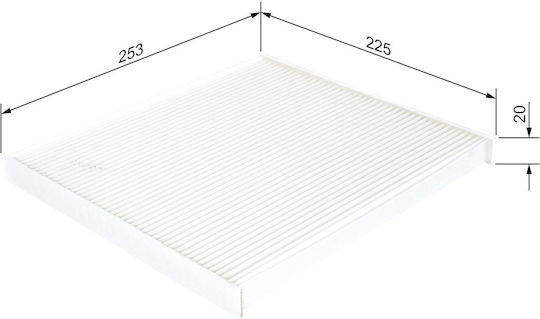 Bosch Auto Innenraumluftfilter 1 987 432 269