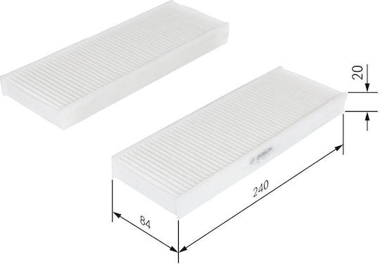 Bosch Cabin Air Filter 1 987 435 033