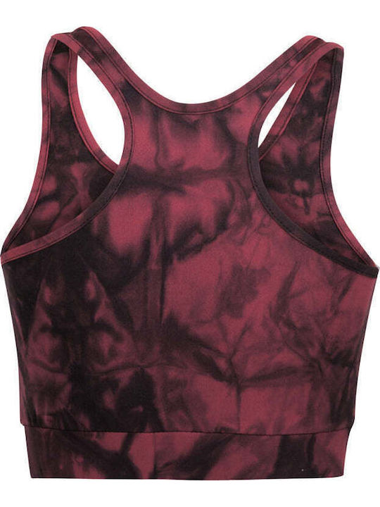 Set Women's Training Leggings Burgundy