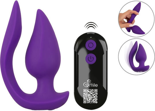 You2Toys Вибратор за двойки с Дистанционно Управление 10см Lilac