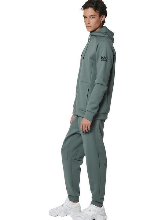 Hooded Green Sweatshirt
