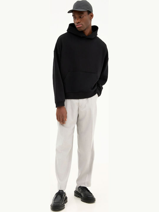 Sweatshirt with Hood Black