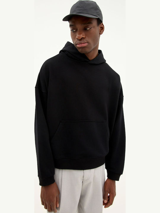 Sweatshirt with Hood Black
