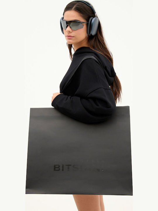 Sweatshirt with Hood Black