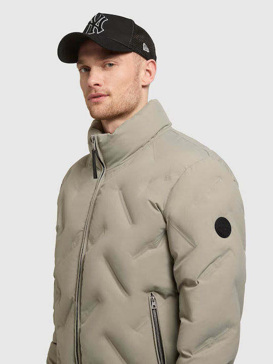 Khujo Jacket Puffer Wit-grey