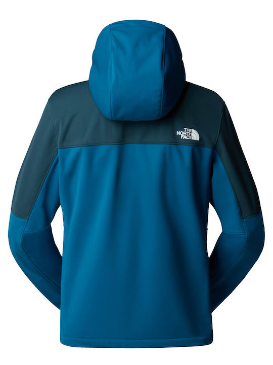 Diablo Winter Jacket Softshell Waterproof and Windproof Mineral Ink, Deep Cypress
