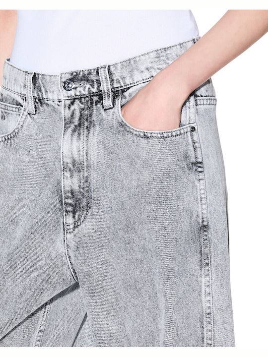 Low Waist Women's Jeans Pants Gray XW001404AF16180 M8088