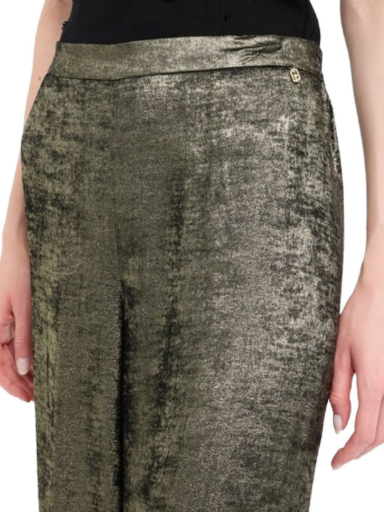 Women's Fabric Trousers White