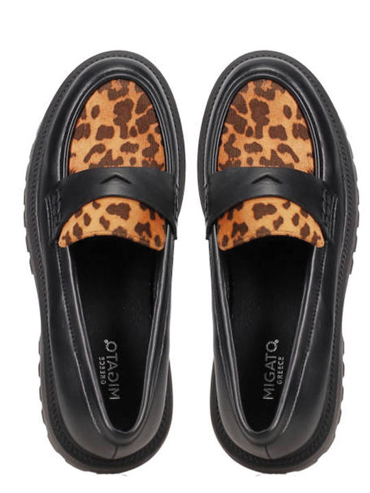 Γυναικεία Loafers σε Μαύρο Χρώμα