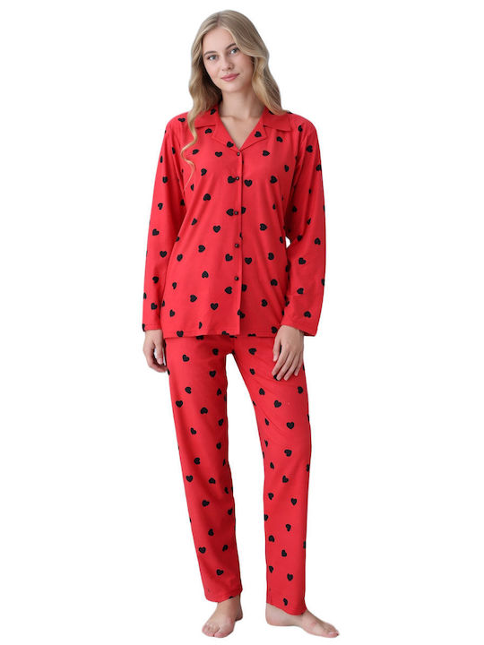 Boyraz Winter Damen Pyjama-Set Plaid