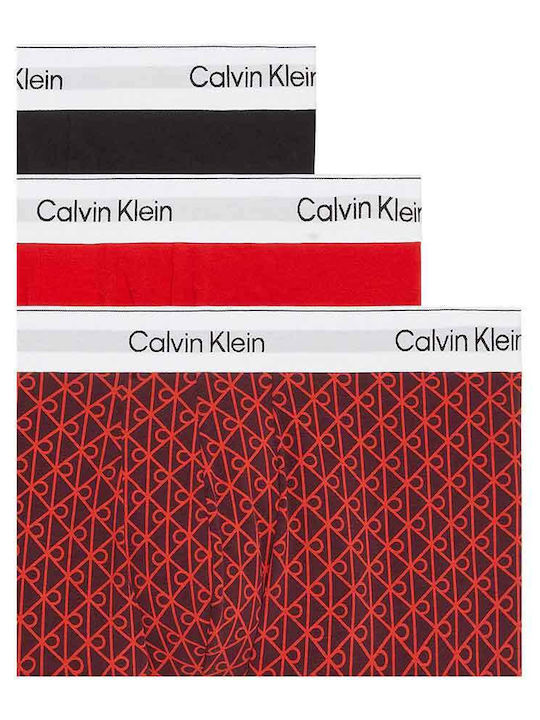 Low Rise Men's Boxers Black, Red 3Pack