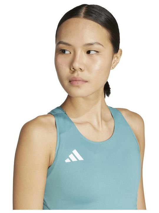 Adizero Frauen Sport-BHs Sport-BH Türkis