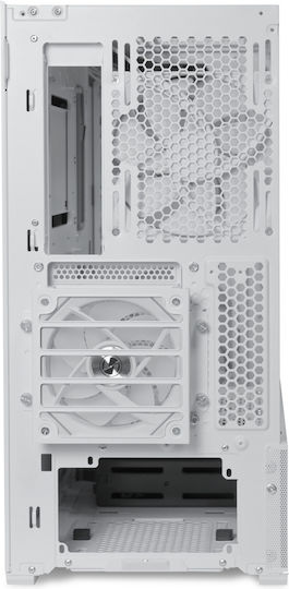 Lian Li Lancool 216 RGB Gaming Midi Tower Computer Case with Side Window White